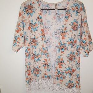 Floral kimono